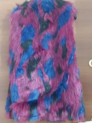 Smanicato ecopelliccia donna