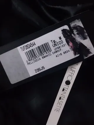 Smanicato ecopelliccia donna