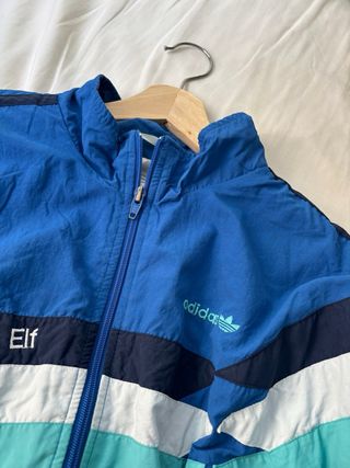 Chaqueta Adidas Vintage Azul Talla M