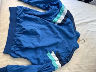 Chaqueta Adidas Vintage Azul Talla M