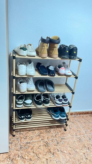 Zapatero 5 niveles madera