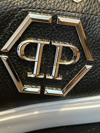 Zapatillas Philipp Plein Negras y Plateadas