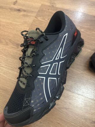 Zapatillas Asics Gel Negras y Grises ORIGINALES