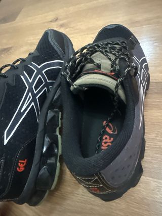 Zapatillas Asics Gel Negras y Grises ORIGINALES
