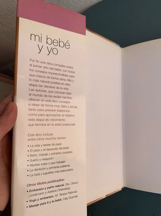 Libro Mi Bebe y Yo