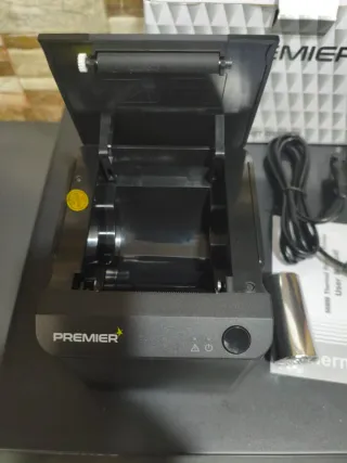 Cajon monedas + impresora térmica