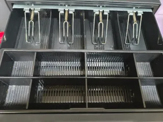 Cajon monedas + impresora térmica