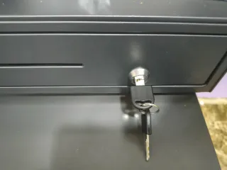 Cajon monedas + impresora térmica