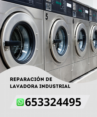 Reparación de lavadora industrial