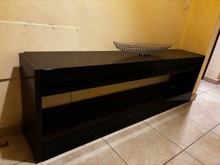 Mueble recibidor roble oscuro