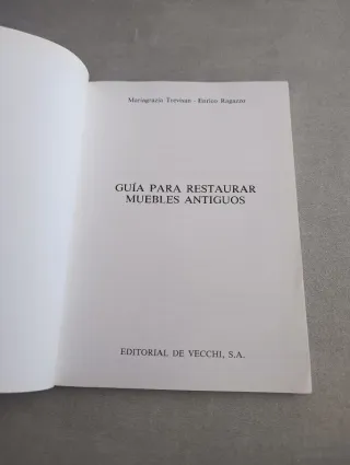GUIA PARA RESTAURAR MUEBLES ANTIGUOS