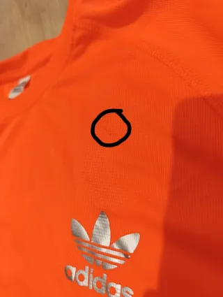 Camiseta Adidas Unisex Naranja