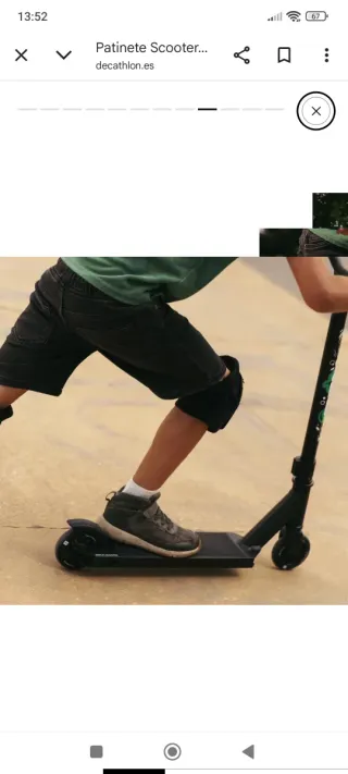 Patinete Freestyle Negro