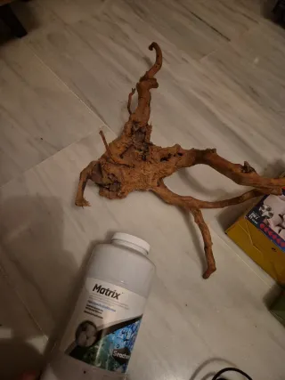 Lote artículos acuario: Filtro, calentador, LED