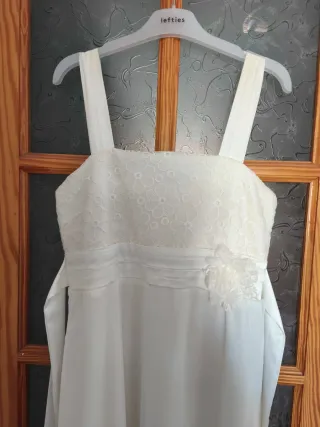 Vestido largo boda civil evento