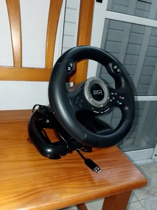 Volante Jinshu GTR para PS4, PS3, Xbox, Switch, PC