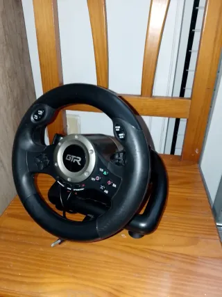 Volante Jinshu GTR para PS4, PS3, Xbox, Switch, PC