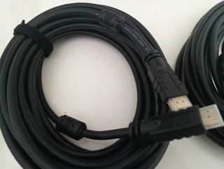 2 Cables HDMI 10Mt (con ferritas) + 1 Splitter 1x2