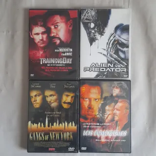 Lote 4 películas de DVD