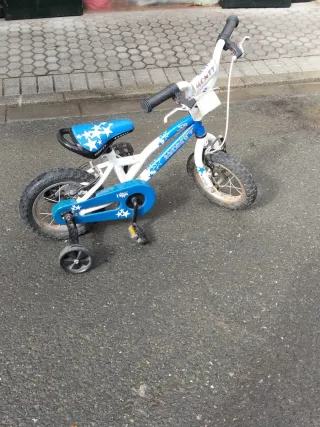 Bicicleta infantil Monty azul