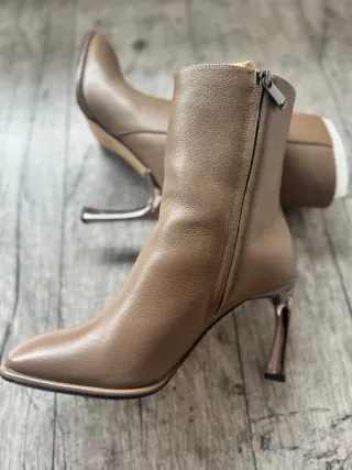 Botines Michael Kors Piel Marrón