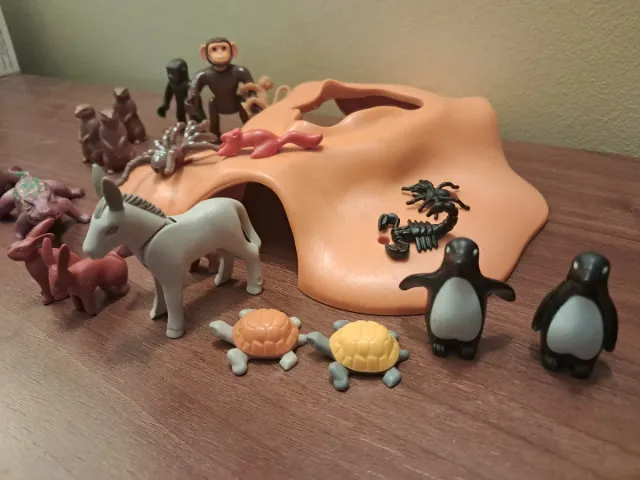 Playmobil Lote 20 Animales con Madriguera