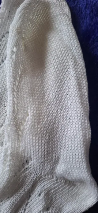 Medias niña Talla 30 blancas