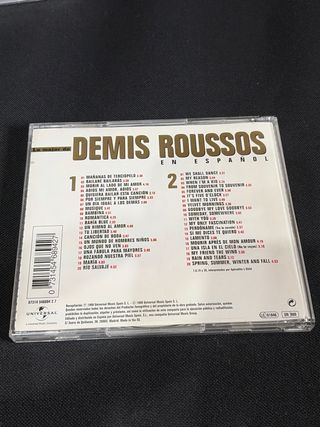 CD Lo Mejor de Demis Roussos 2CD