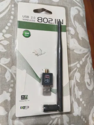 Adaptador WiFi USB 2.0 802.11N 300Mbps
