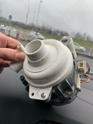Bomba de agua lavavajillas motor
