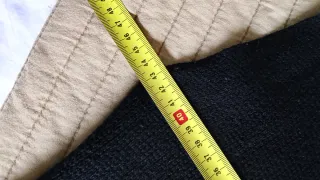 Chaleco negro punto talla única