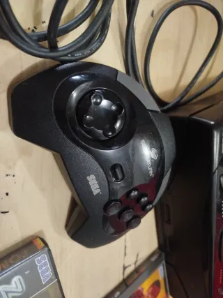 Consola Sega Saturn Negra
