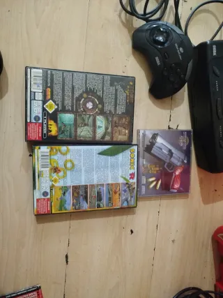 Consola Sega Saturn Negra