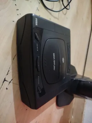 Consola Sega Saturn Negra