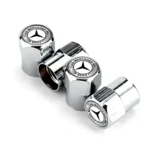Mercedes 4 Tapones Valvula para Neumaticos Llantas