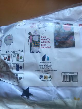 Saco de dormir para niños