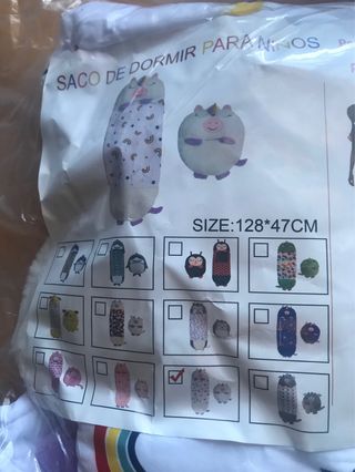 Saco de dormir para niños