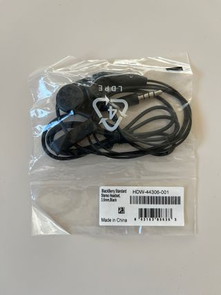 Auriculares Blackberry