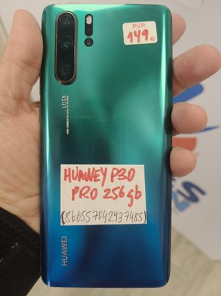 Huawei P30 Pro 256GB Negro (rebajado)