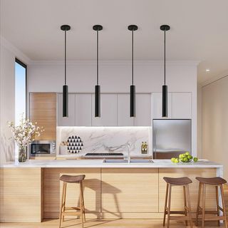 Lámpara Colgante LED Negra 5W