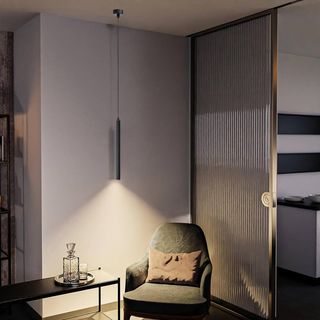 Lámpara Colgante LED Negra 5W