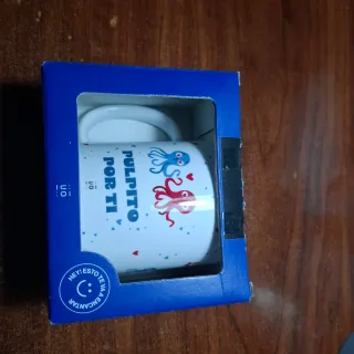 Taza Pulpito Por Ti con pulpos