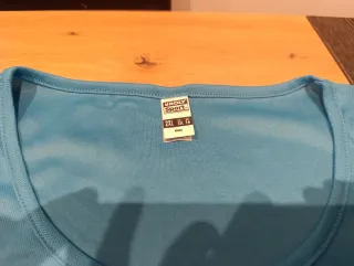 Camiseta Adidas sin mangas unisex azul