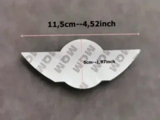 11,5x5cm Emblema Mini Cooper One Capó o Maletero