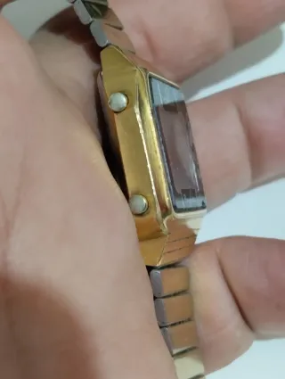 Orologio Omega Memomaster Digitale Dorato