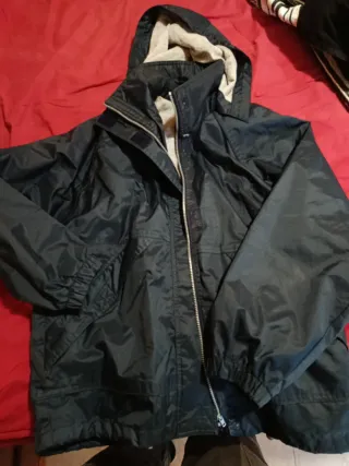 Chaqueta Chubasquero Astrolabio Negra