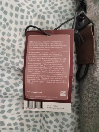 Bolso de bicicleta Basil City Shopper