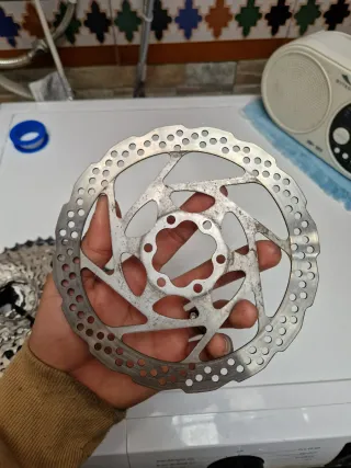 Cassette SLX 11v y Disco Deore 160mm