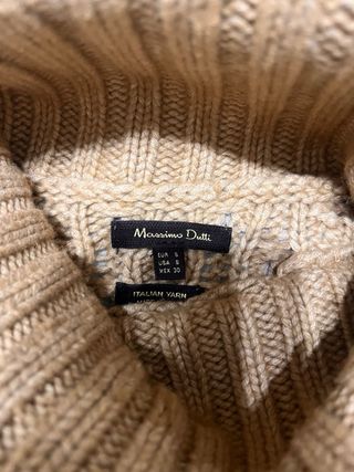 Capa Massimo Dutti Talla Única Marrón