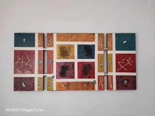 Cuadro hecho a mano El Corte Inglés